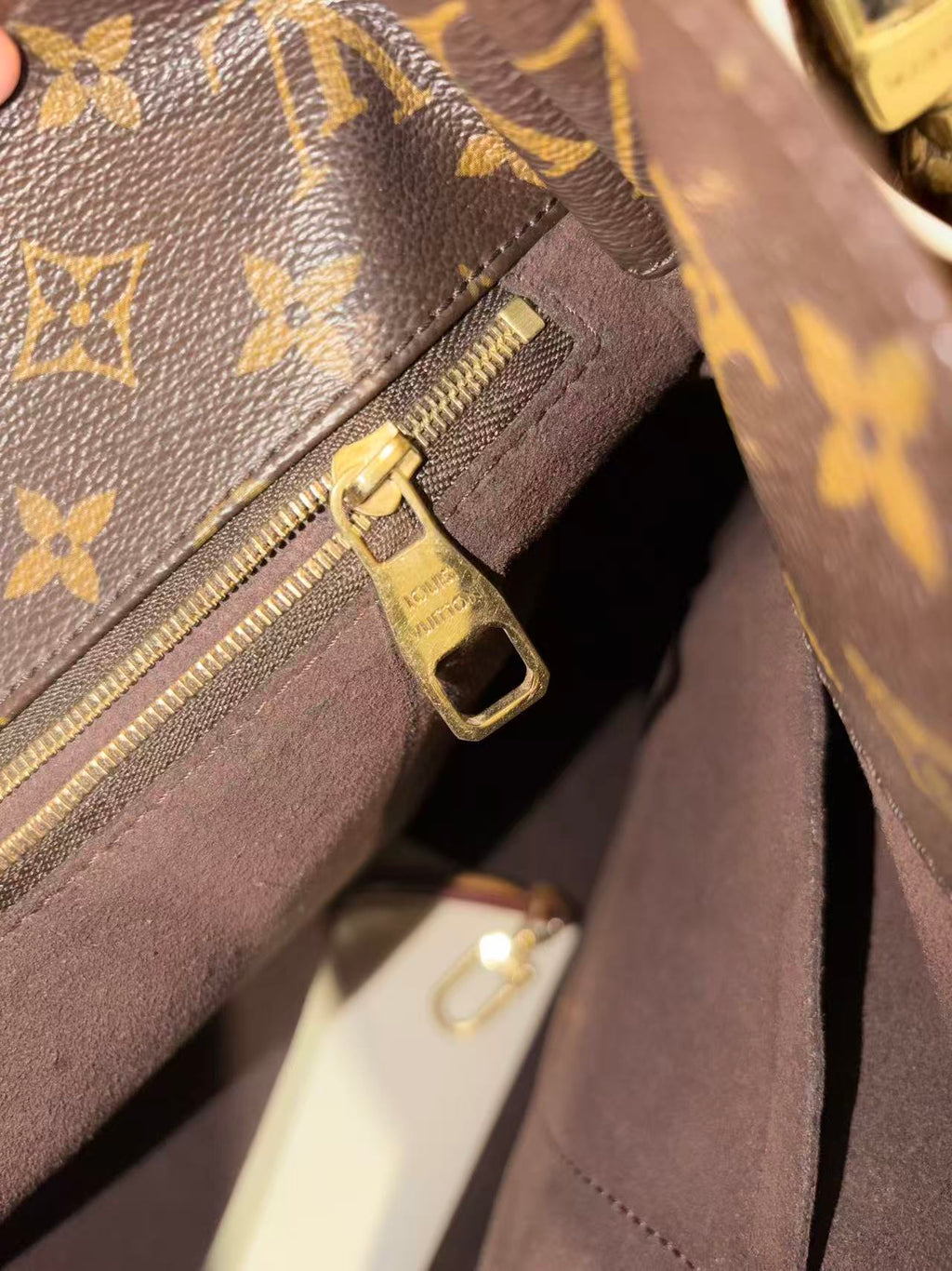 LOUIS VUITTON Metis Hobo Monogram Canvas Shoulder Bag Brown - Pre-Owned