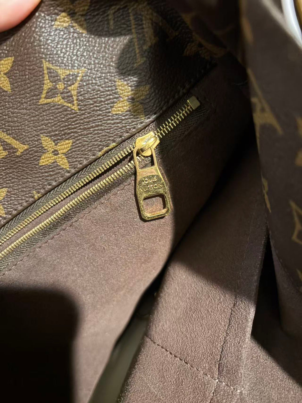 LOUIS VUITTON Metis Hobo Monogram Canvas Shoulder Bag Brown - Pre-Owned