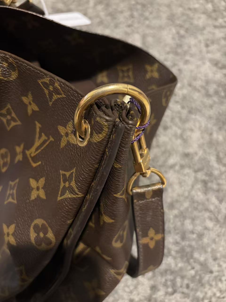 LOUIS VUITTON Metis Hobo Monogram Canvas Shoulder Bag Brown - Pre-Owned