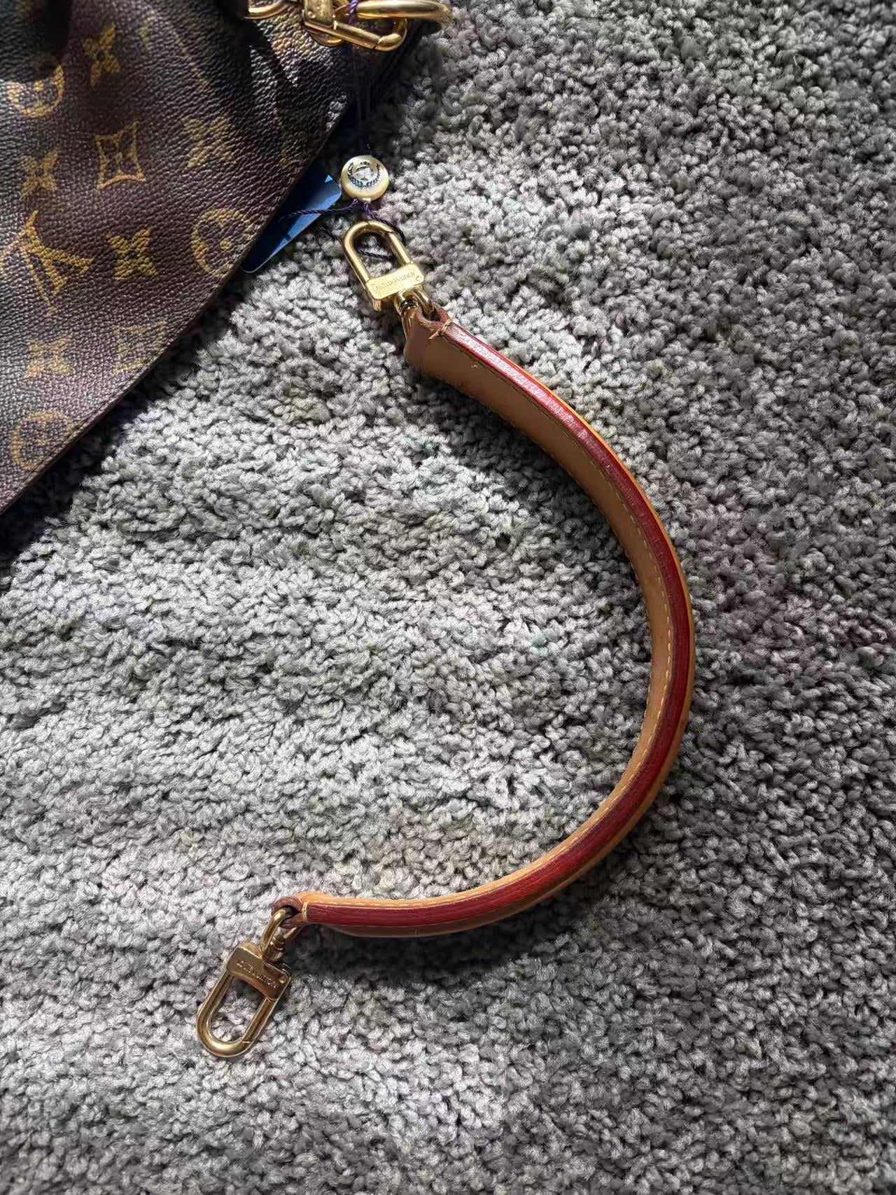 LOUIS VUITTON Metis Hobo Monogram Canvas Shoulder Bag Brown - Pre-Owned