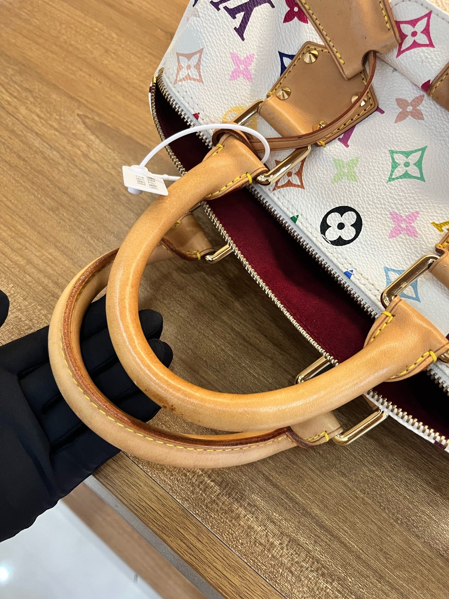 Louis Vuitton x Takashi Murakami Monogram Multicolore Speedy 30 (White)