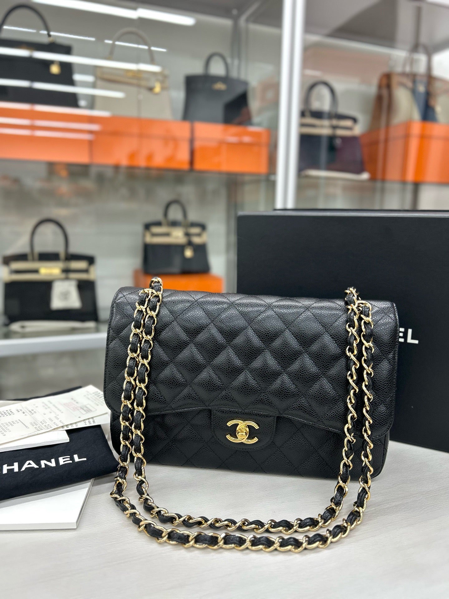 Chanel Classic Jumbo Double Flap Bag 27-series (2019)