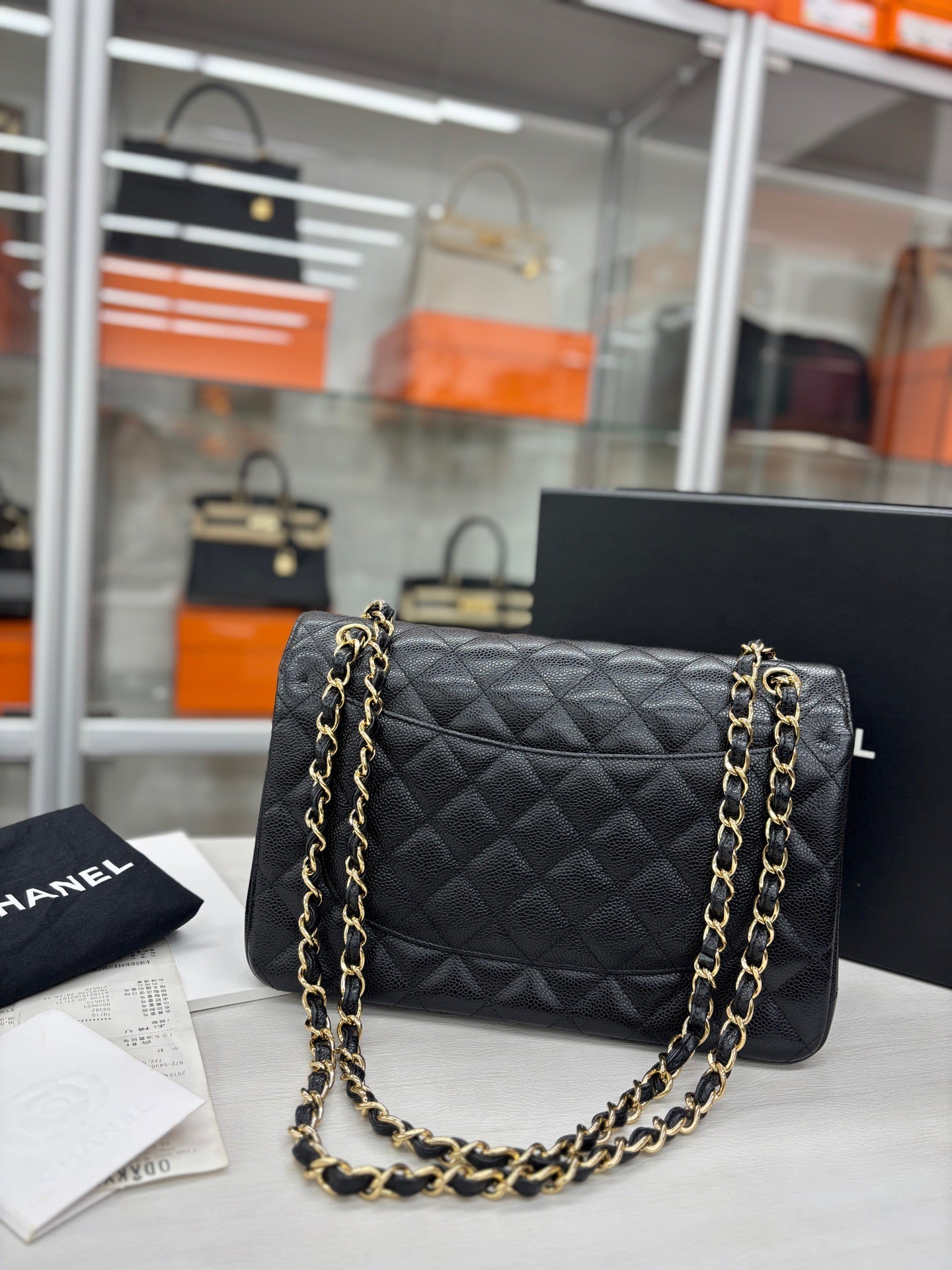 Chanel Classic Jumbo Double Flap Bag 27-series (2019)