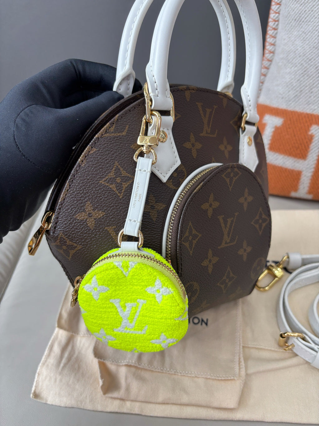 Louis Vuitton Ellipse BB Handbag Shoulder Bag Monogram