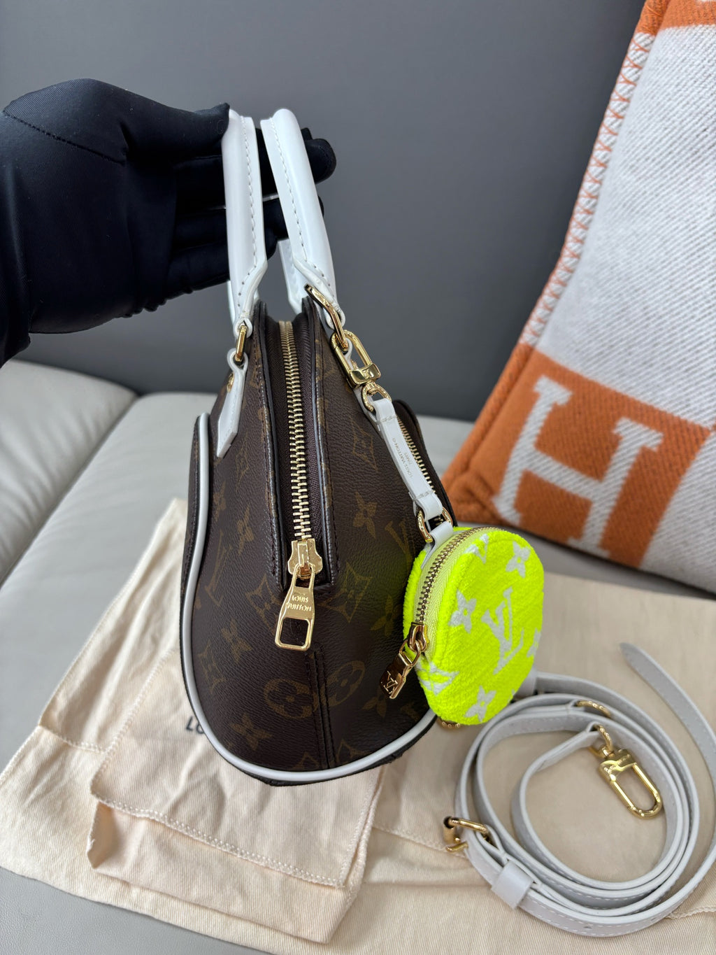 Louis Vuitton Ellipse BB Handbag Shoulder Bag Monogram