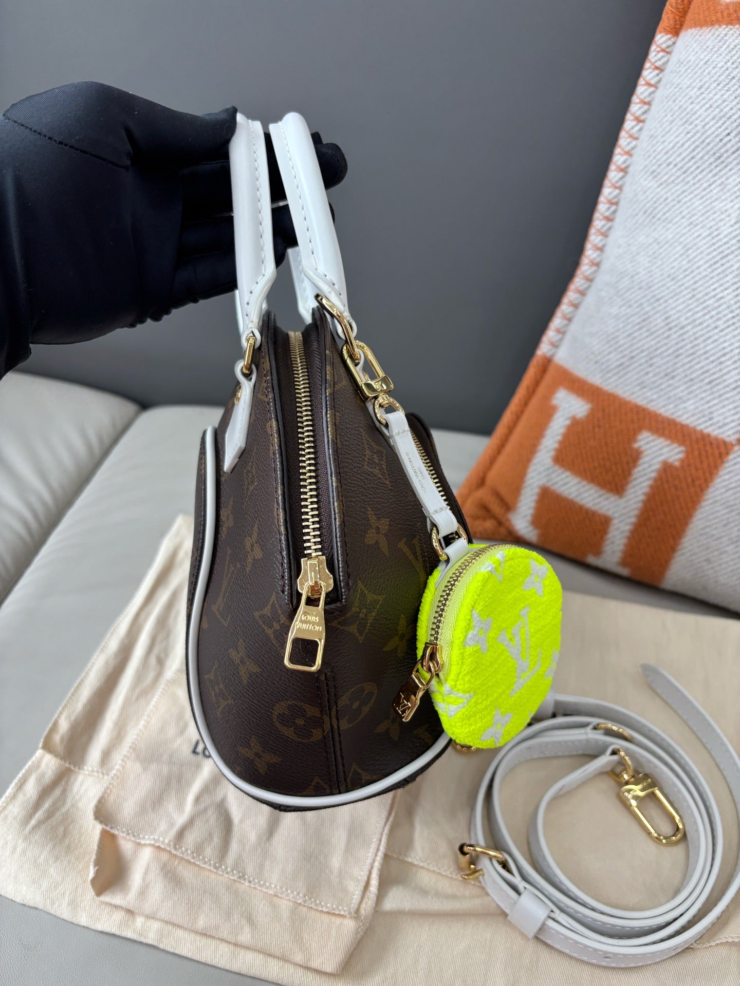 Louis Vuitton Ellipse BB Handbag Shoulder Bag Monogram