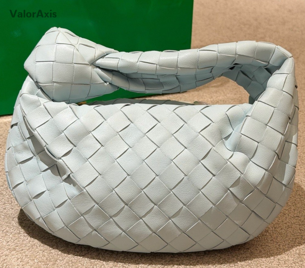 Bottega Veneta Jodie Mini Hobo Top Handle Bag Blue Women Classic