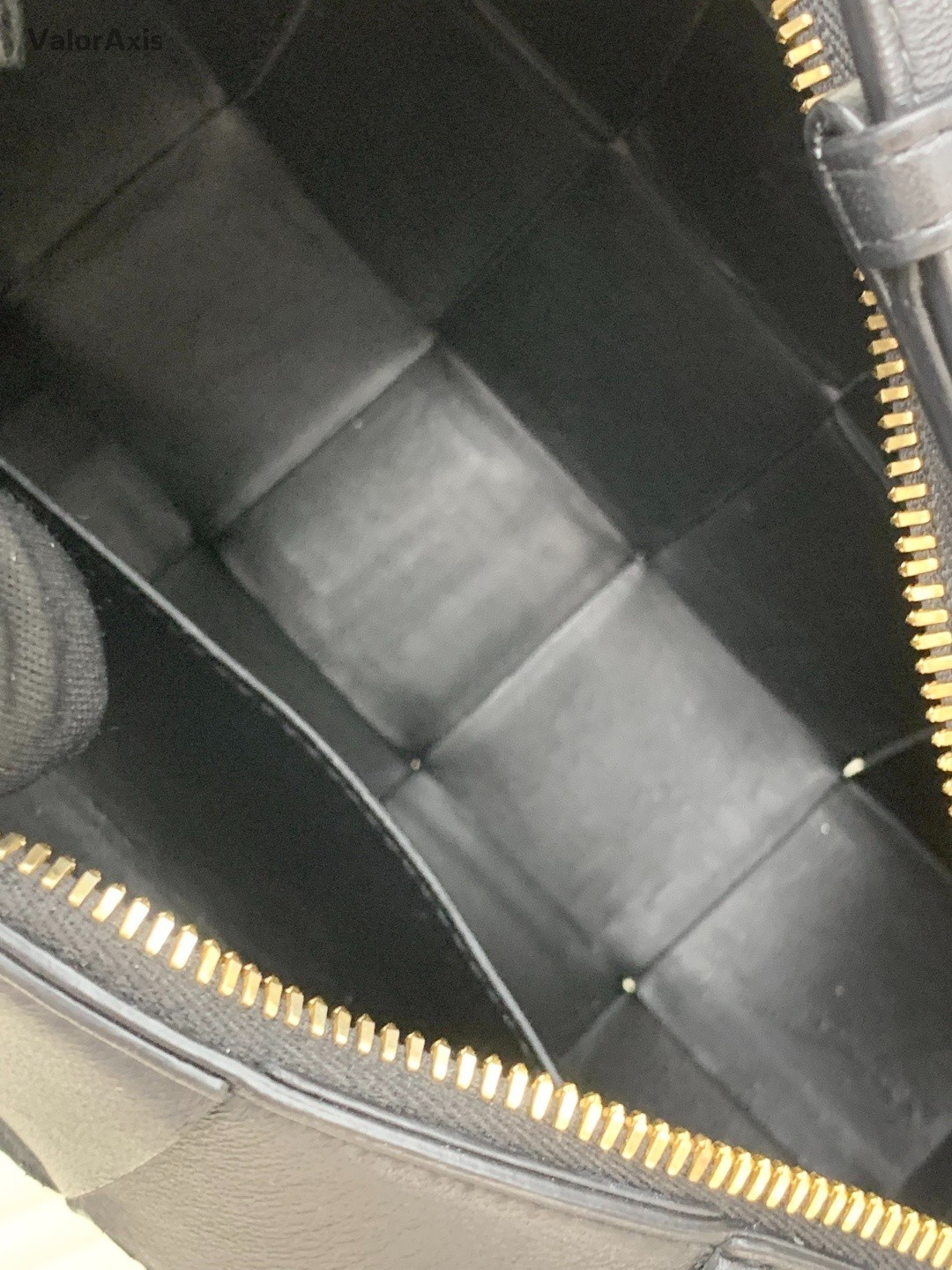 Bottega Veneta Brick Cassette Calfskin Shoulder Underarm Bag Women Black