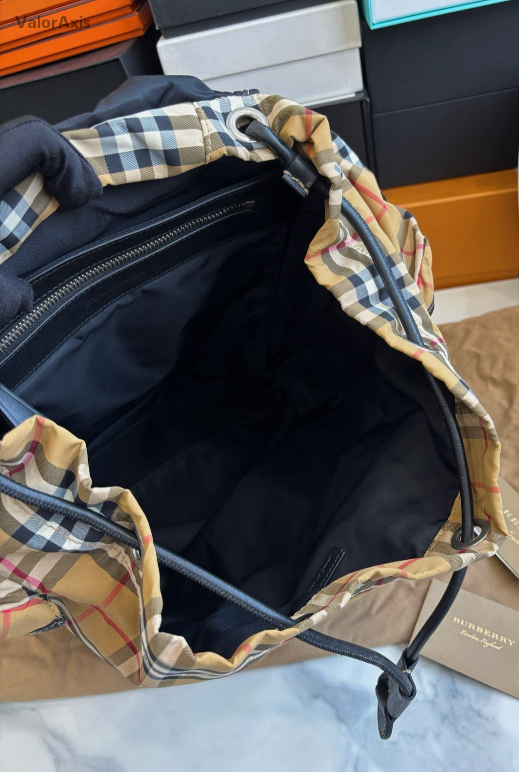 Burberry Backpack Shoulder Bag Multicolor Women