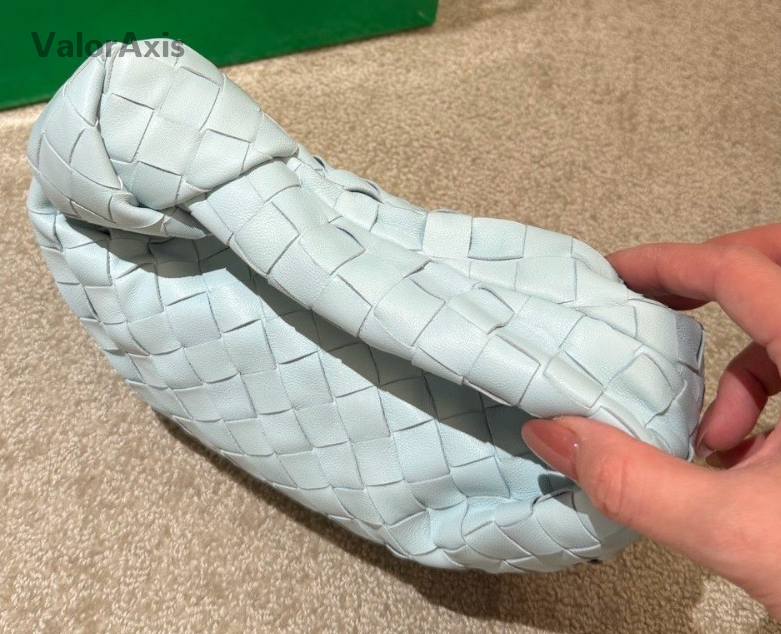 Bottega Veneta Jodie Mini Hobo Top Handle Bag Blue Women Classic