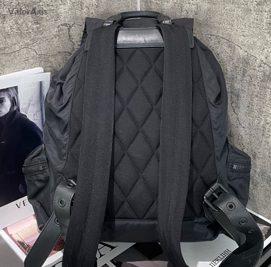 Burberry Nylon GM Backpack Black Unisex Adults Classic Fashion