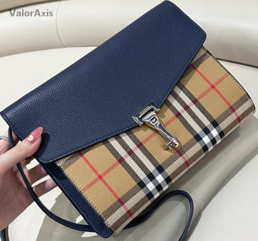 Burberry 2ways Shoulder Crossbody Bag Multicolor Women Almost Brand New