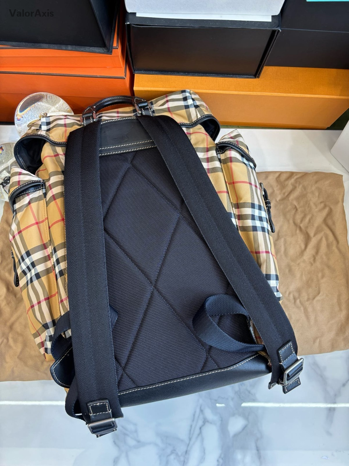 Burberry Backpack Shoulder Bag Multicolor Women