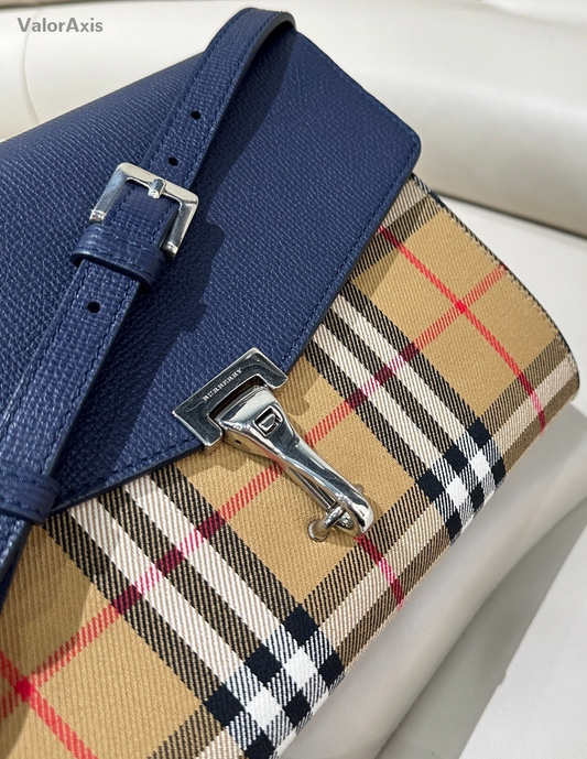 Burberry 2ways Shoulder Crossbody Bag Multicolor Women Almost Brand New