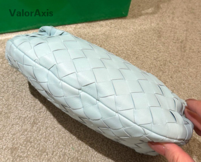 Bottega Veneta Jodie Mini Hobo Top Handle Bag Blue Women Classic