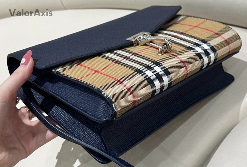 Burberry 2ways Shoulder Crossbody Bag Multicolor Women Almost Brand New