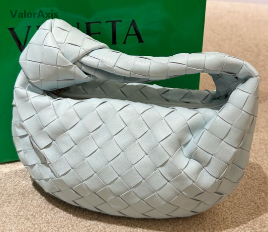 Bottega Veneta Jodie Mini Hobo Top Handle Bag Blue Women Classic