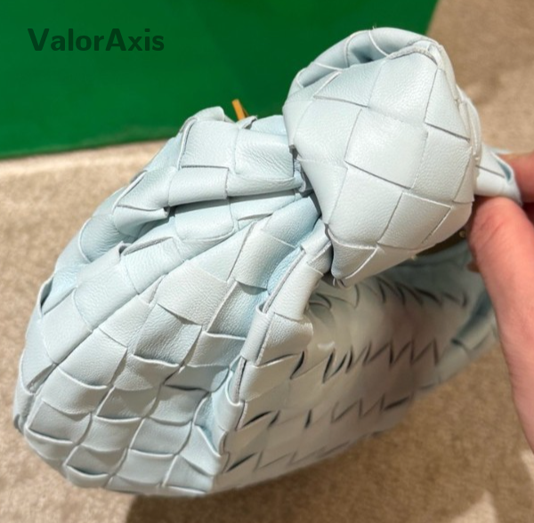 Bottega Veneta Jodie Mini Hobo Top Handle Bag Blue Women Classic