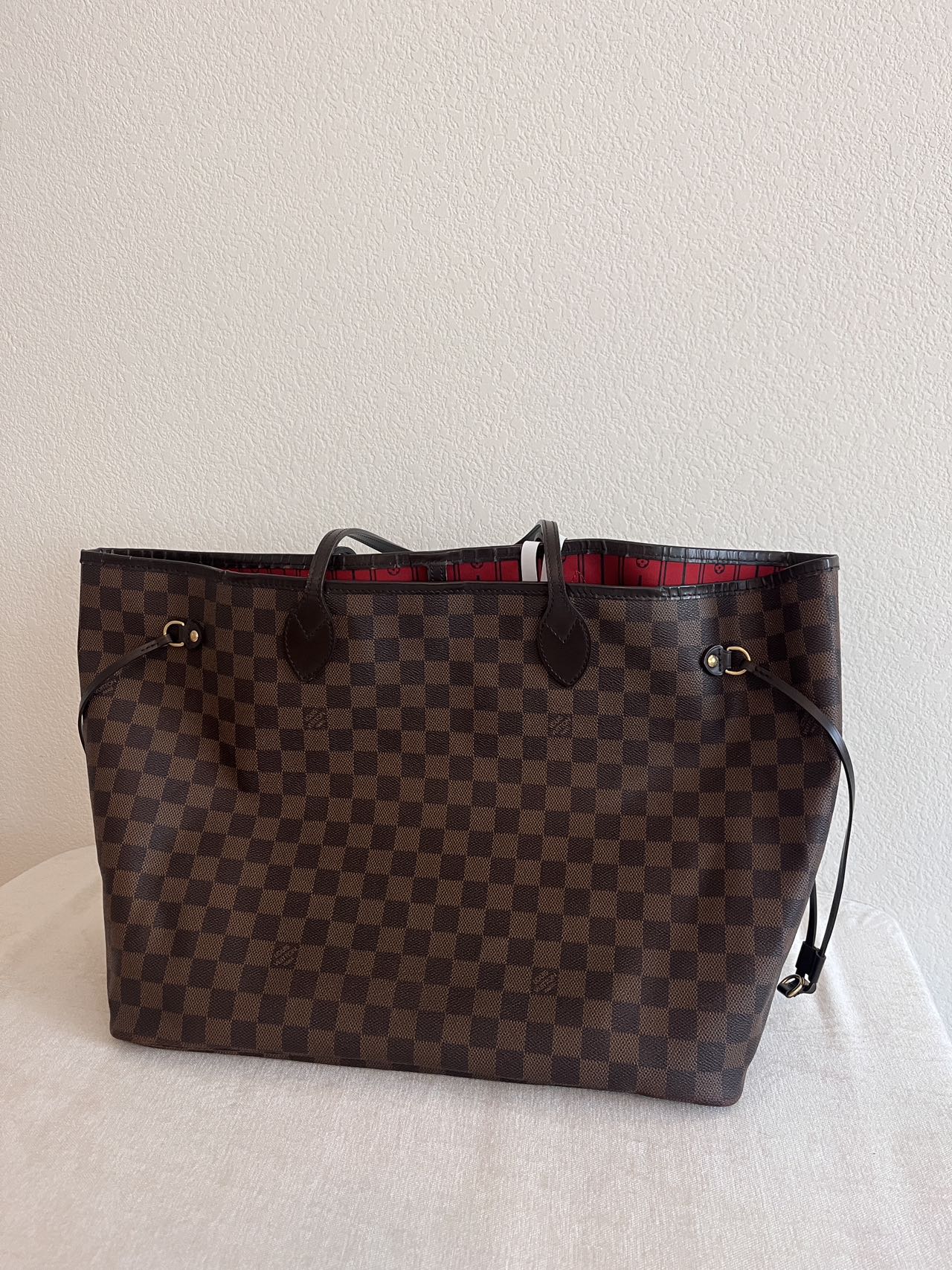 Louis Vuitton | Checkerboard Pattern Neverfull Tote Bag - Pre-owned | Authentic Pre-Owned Luxury