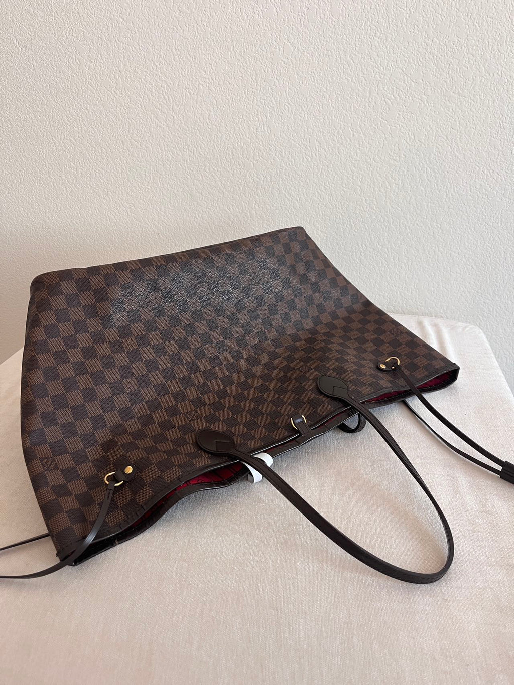 Louis Vuitton | Checkerboard Pattern Neverfull Tote Bag - Pre-owned | Authentic Pre-Owned Luxury