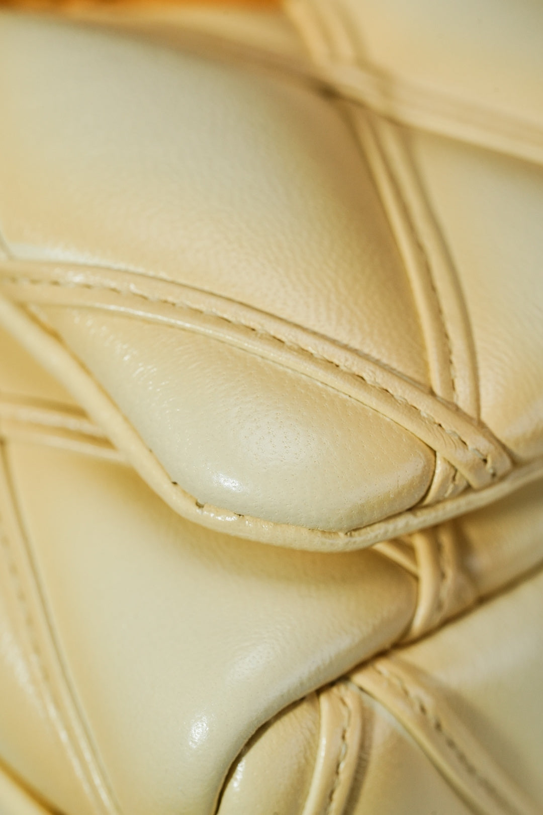 Louis Vuitton Pico Go-14 Chain Shoulder Crossbody Bag Yellow Gold Women