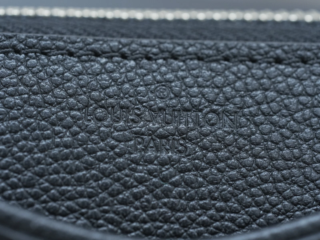 Louis Vuitton Monogram Pallas Clutch Black Empreinte Shoulder Bag Crossbody - Pre-Owned