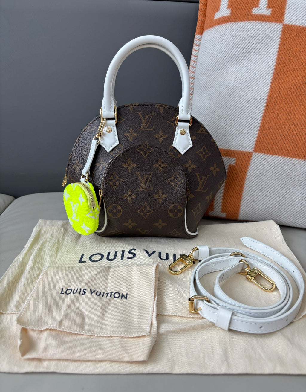 Louis Vuitton Ellipse BB Handbag Shoulder Bag Monogram