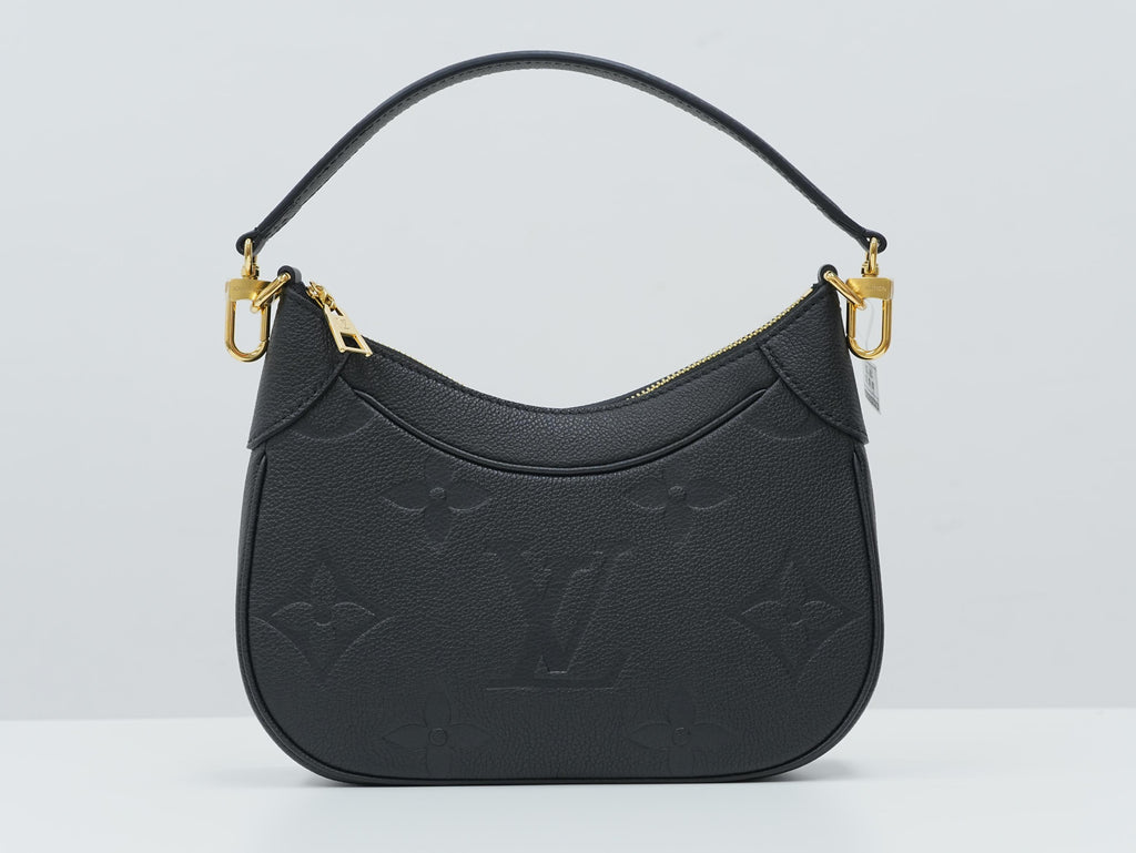 Louis Vuitton Bagatelle Nm Monogram Empreinte Bag - Black - Pre-Owned