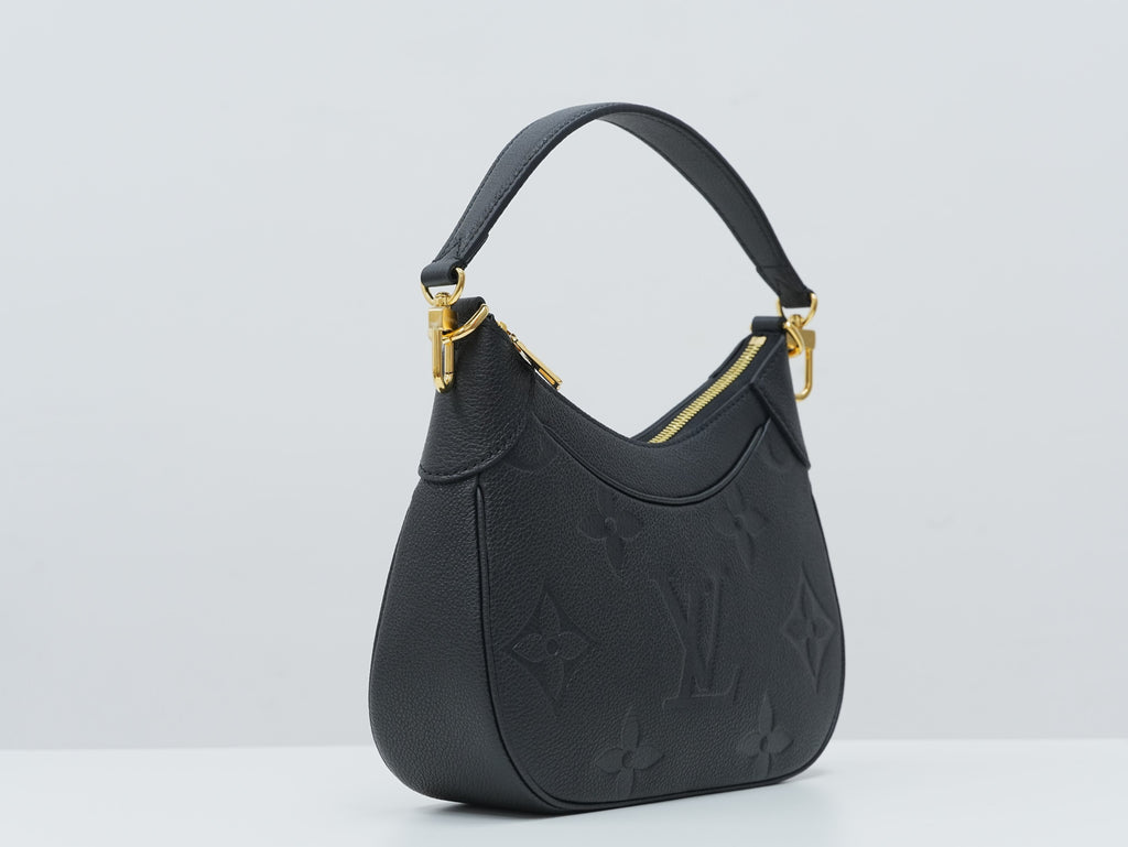 Louis Vuitton Bagatelle Nm Monogram Empreinte Bag - Black - Pre-Owned