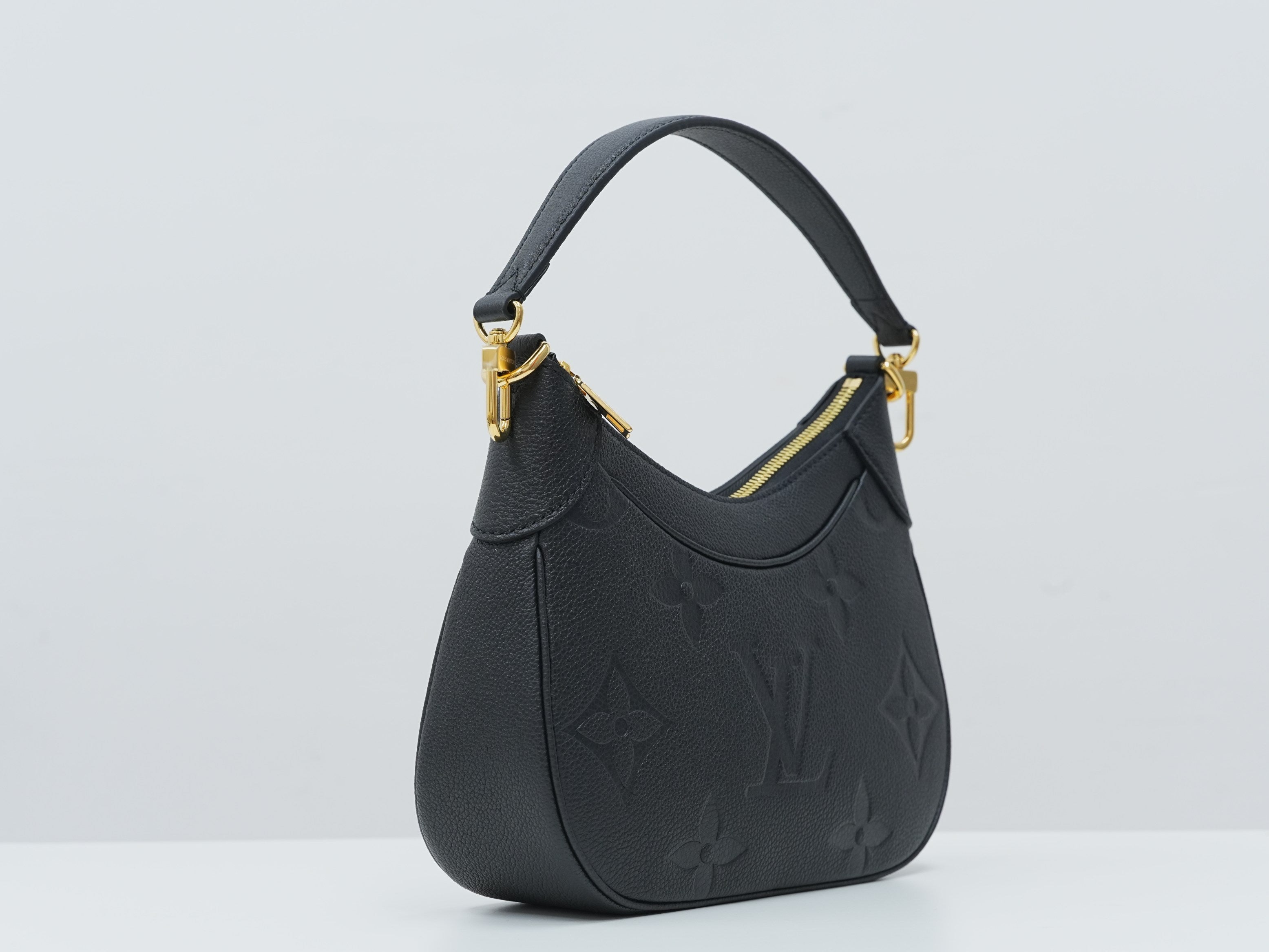 Louis Vuitton | Bagatelle Nm Monogram Empreinte Bag - Black, Pre-owned | Authentic Pre-Owned Luxury