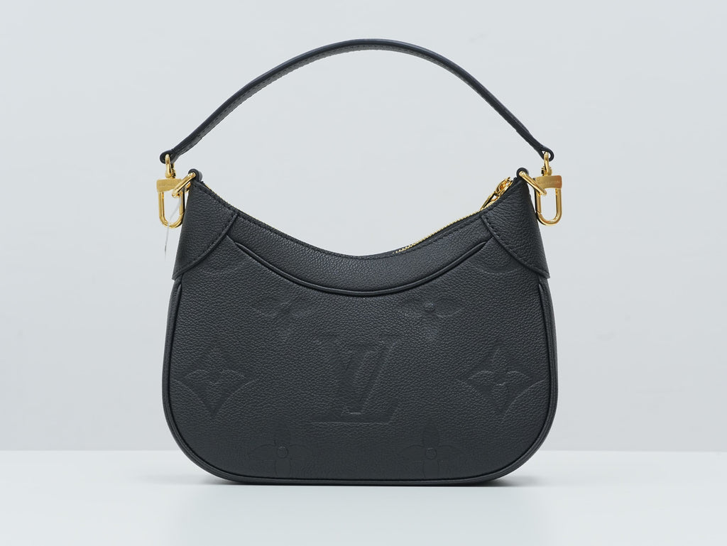 Louis Vuitton Bagatelle Nm Monogram Empreinte Bag - Black - Pre-Owned