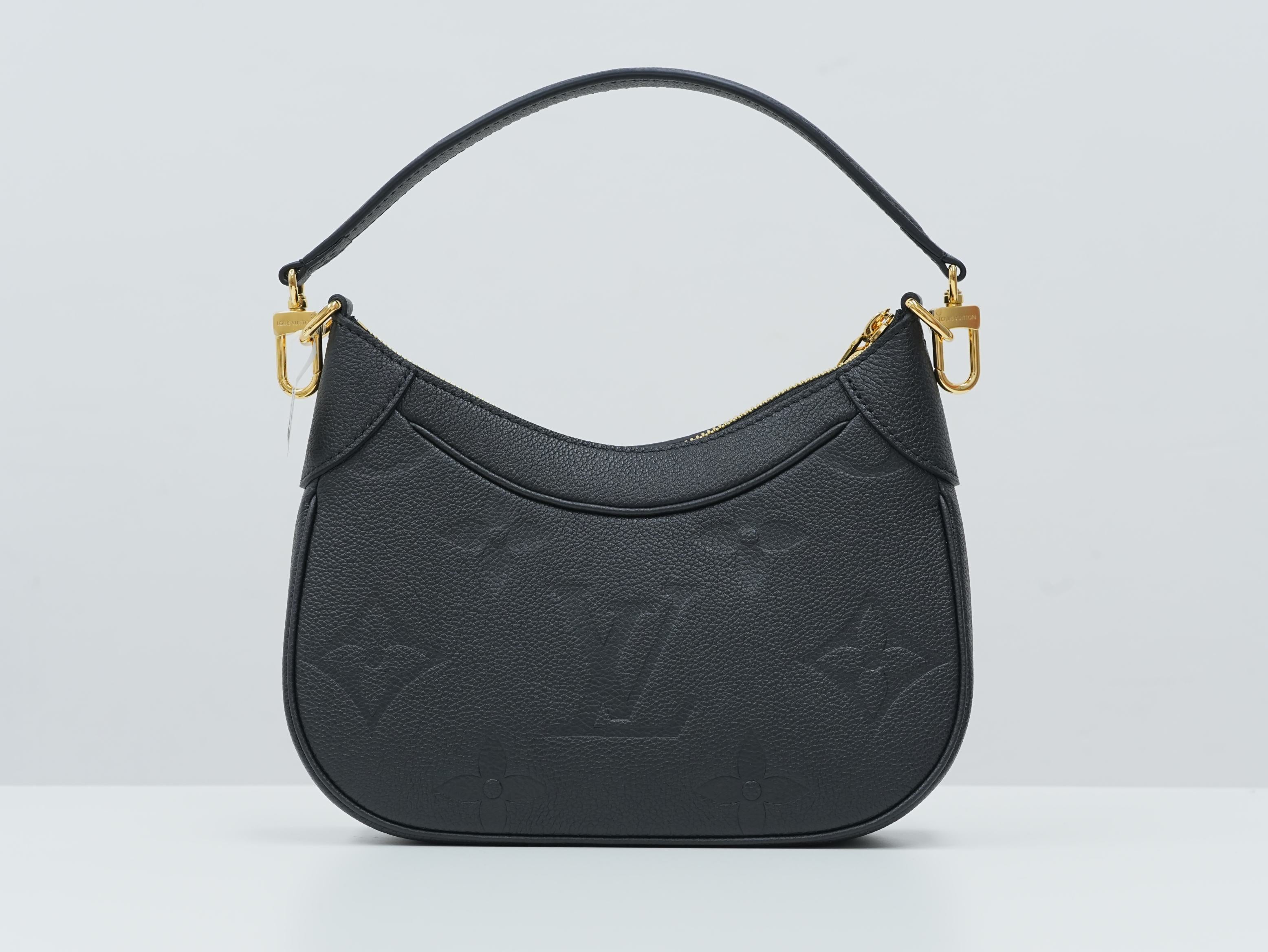 Louis Vuitton | Bagatelle Nm Monogram Empreinte Bag - Black, Pre-owned | Authentic Pre-Owned Luxury