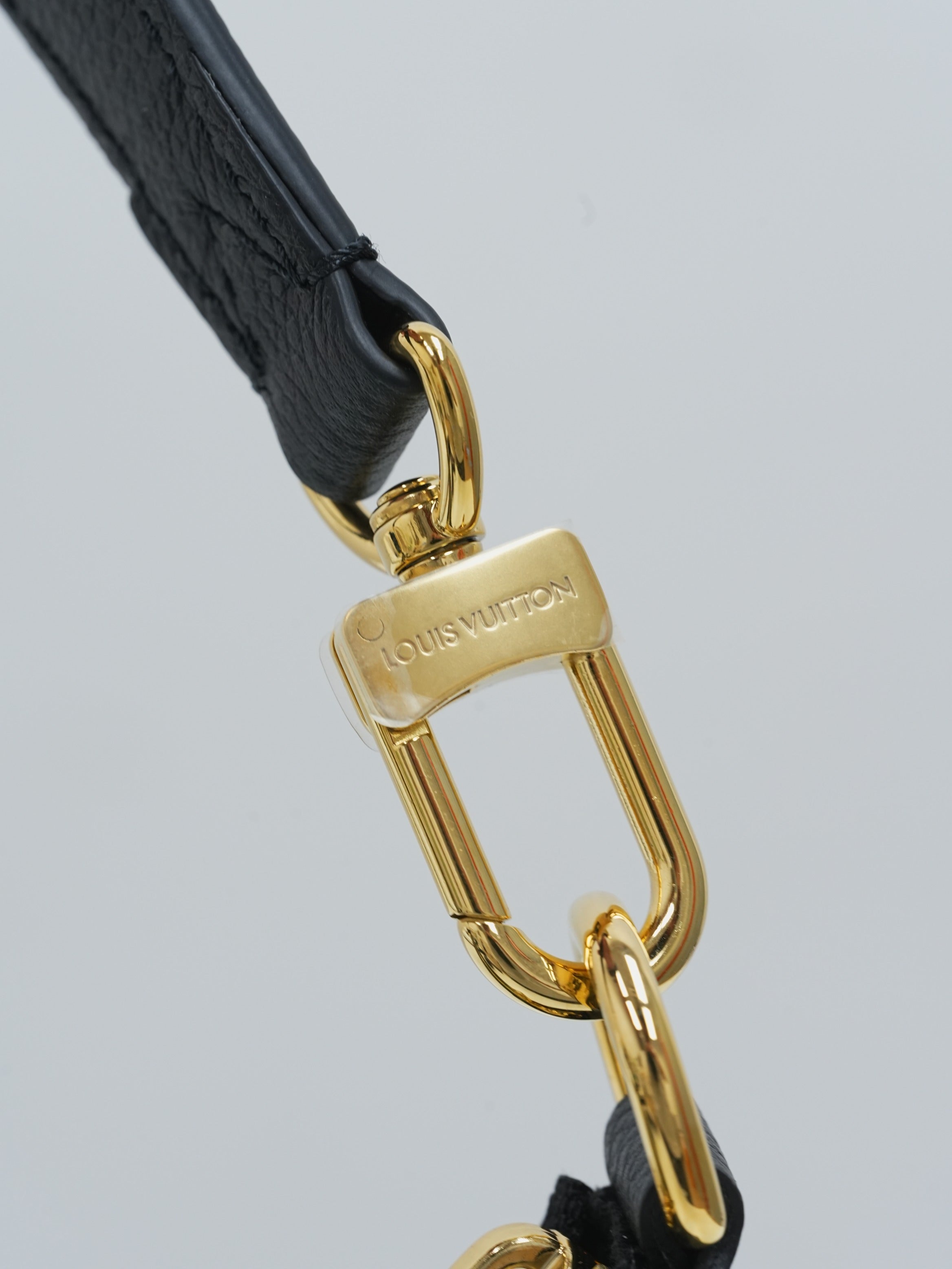 Louis Vuitton Bagatelle Nm Monogram Empreinte Bag - Black - Pre-Owned