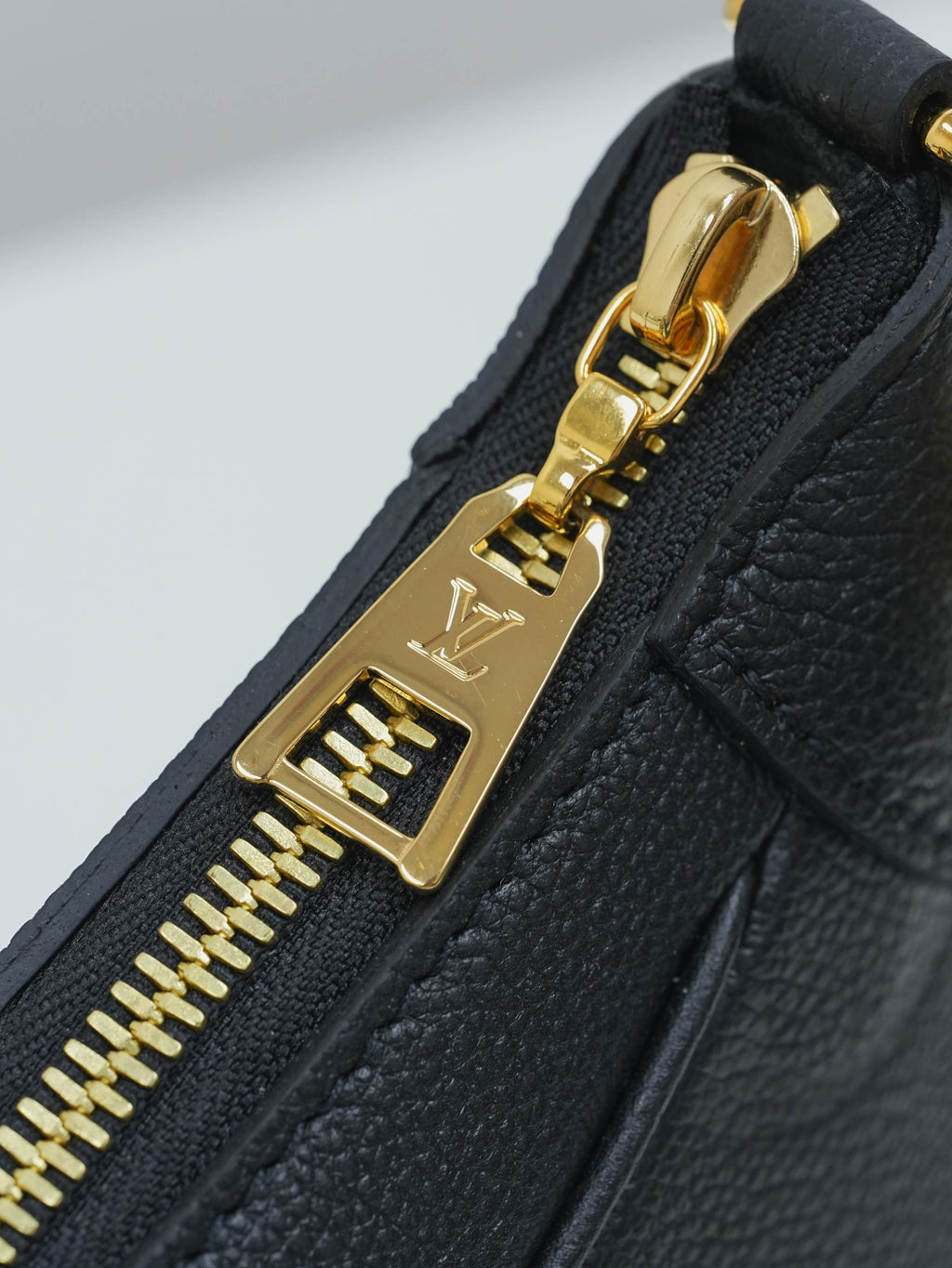 Louis Vuitton Bagatelle Nm Monogram Empreinte Bag - Black - Pre-Owned