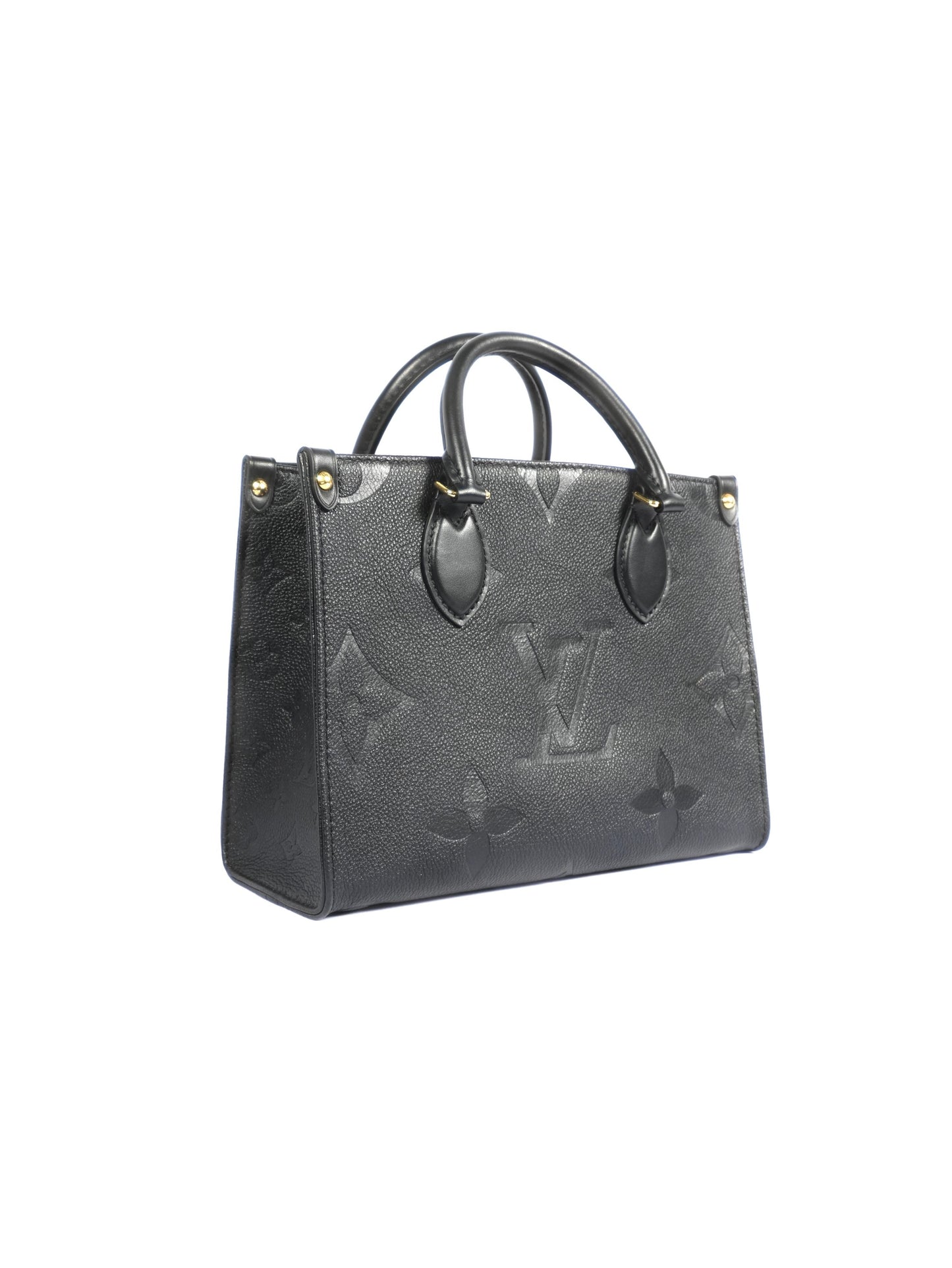 LOUIS VUITTON black Monogram Empriente ON THE GO PM M45595