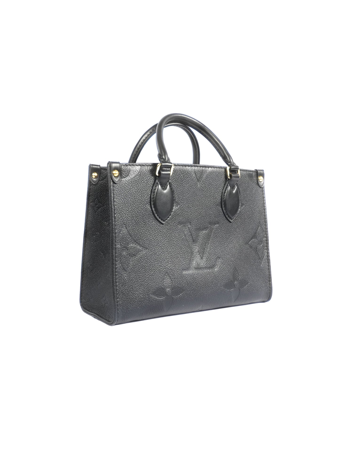 LOUIS VUITTON black Monogram Empriente ON THE GO PM M45595