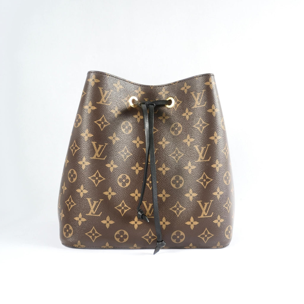 Louis Vuitton NeoNoe Black Bucket Bag - Pre-Owned
