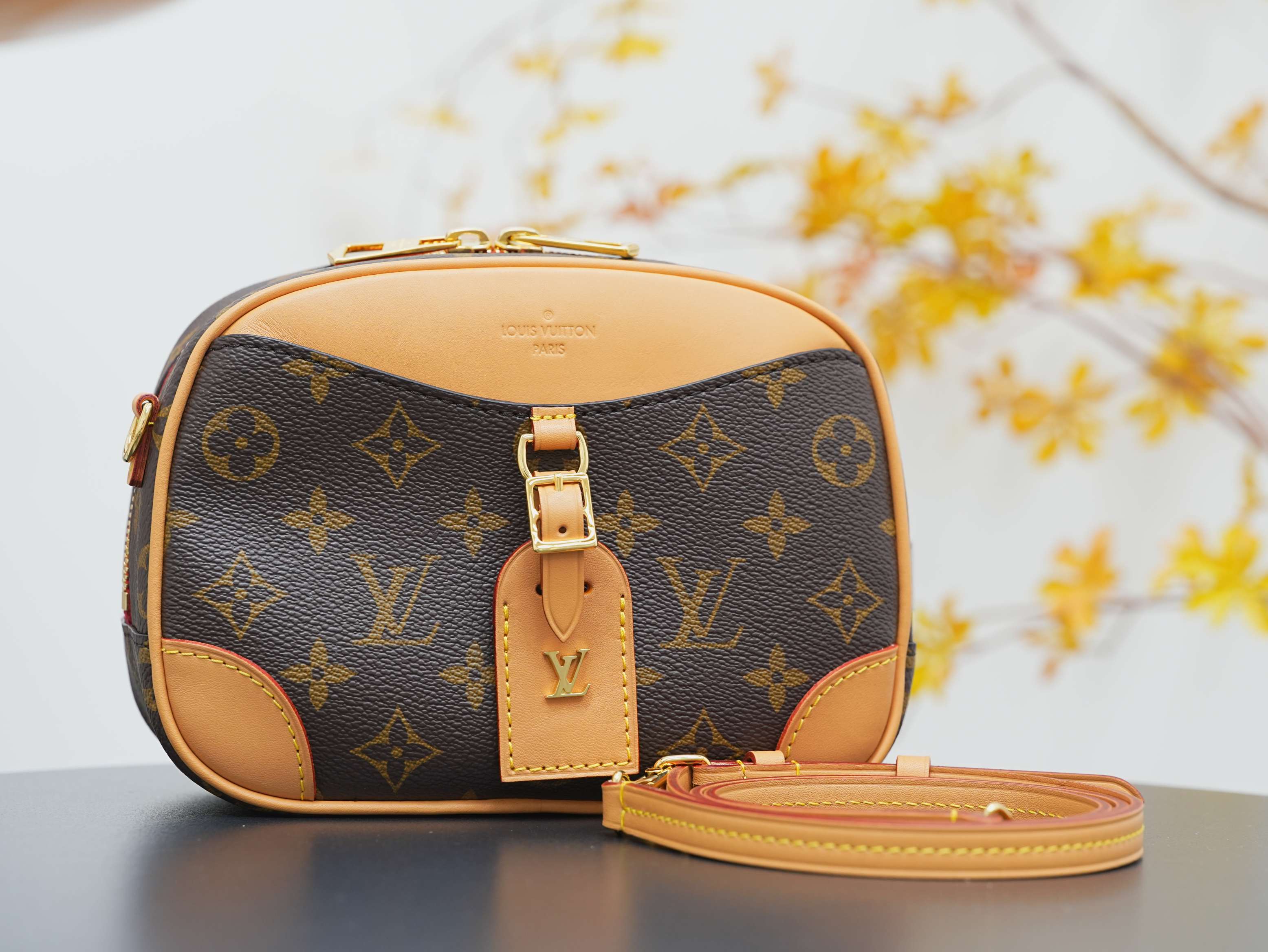 Louis Vuitton | Deauville Monogram Canvas Handbag - Brown, Pre-owned | Authentic Pre-Owned Luxury