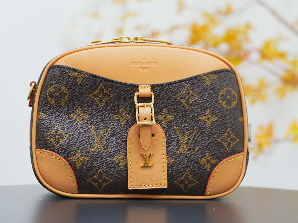 Louis Vuitton | Deauville Monogram Canvas Handbag - Brown, Pre-owned | Authentic Pre-Owned Luxury