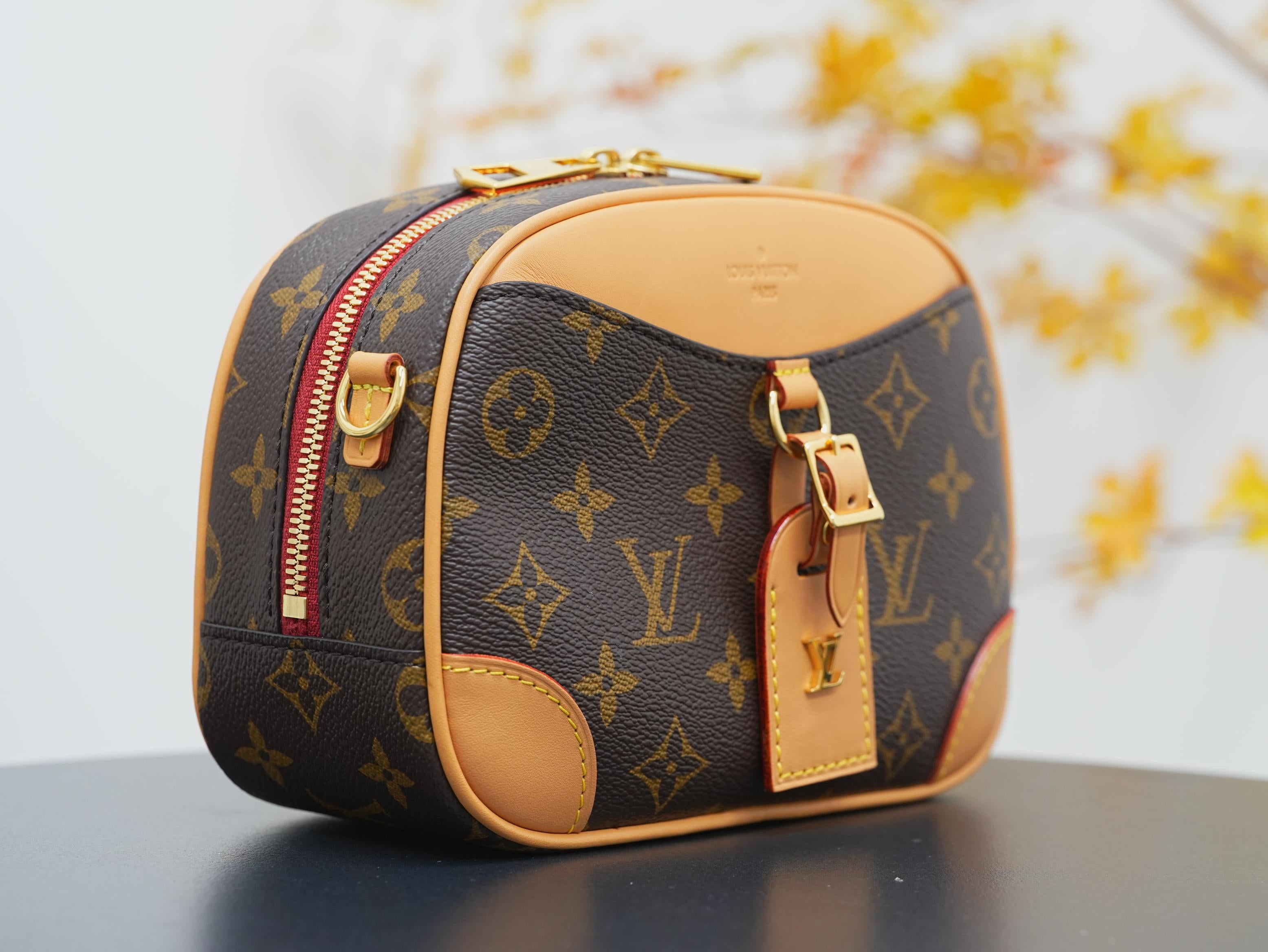 Louis Vuitton | Deauville Monogram Canvas Handbag - Brown, Pre-owned | Authentic Pre-Owned Luxury