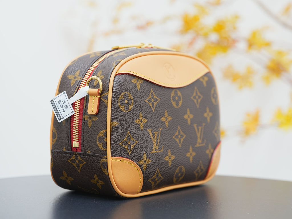 Louis Vuitton | Deauville Monogram Canvas Handbag - Brown, Pre-owned | Authentic Pre-Owned Luxury