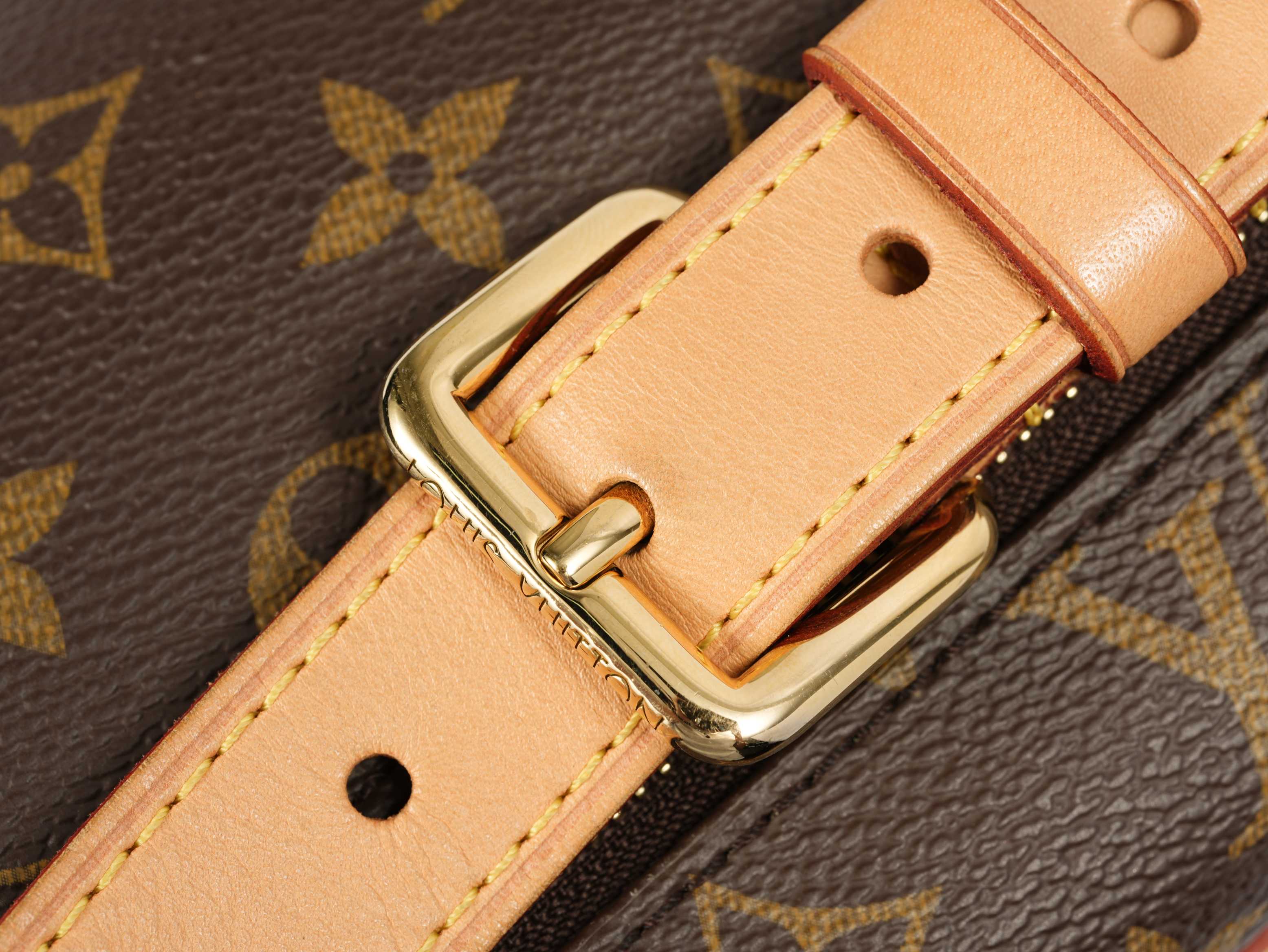 Louis Vuitton Bumbag Monogram Canvas Belt Bag - Brown, Pre-Owned