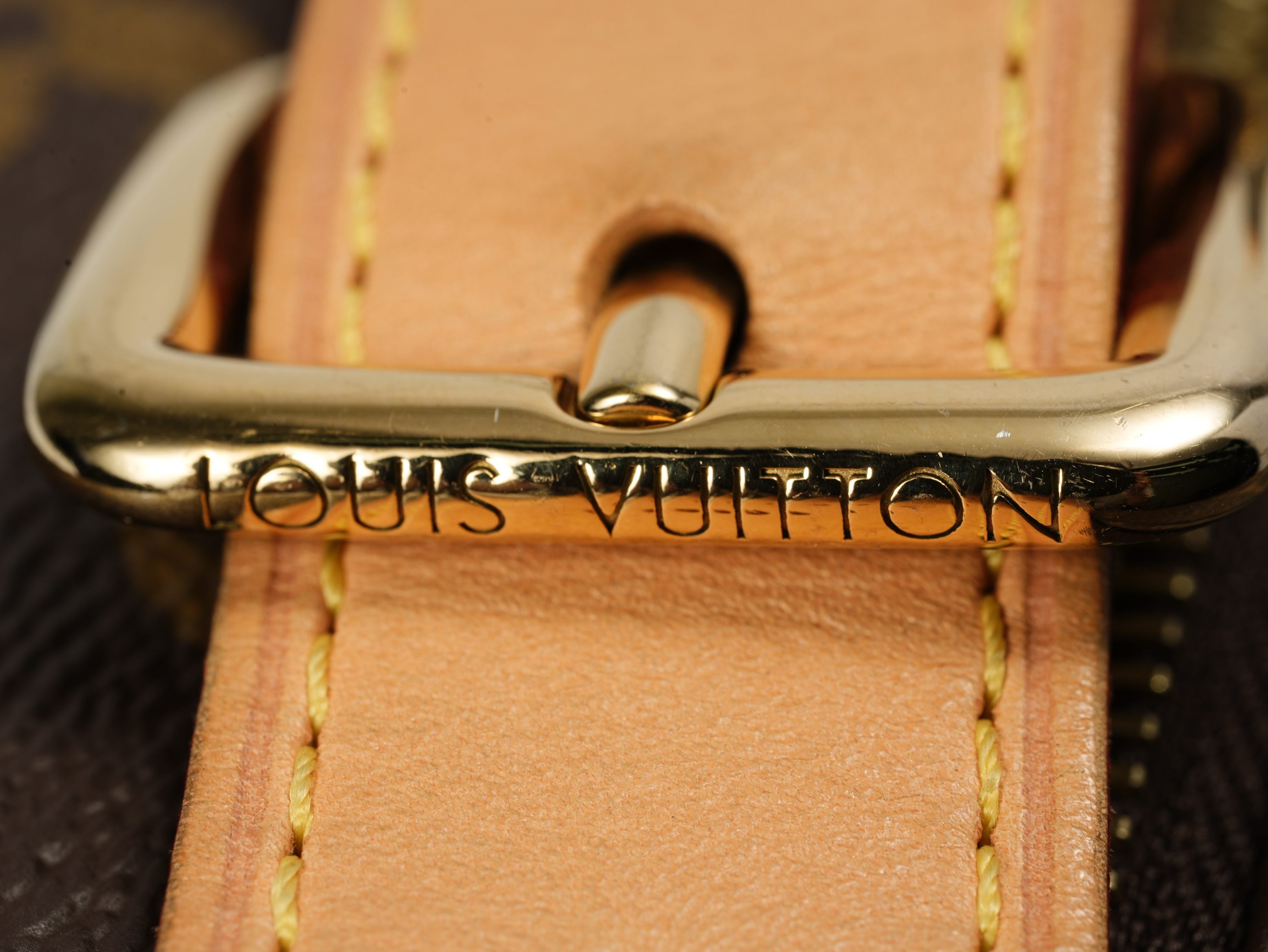 Louis Vuitton Bumbag Monogram Canvas Belt Bag - Brown, Pre-Owned