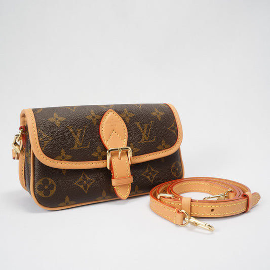 Louis Vuitton Monogram NANO Diane M83298 Chip version