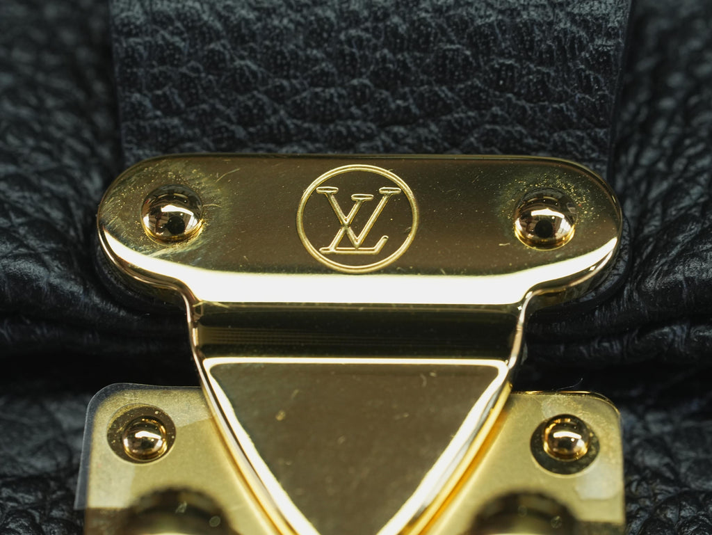 Louis Vuitton Nano Madeleine Monogram Empreinte Bag - Black, Pre-Owned