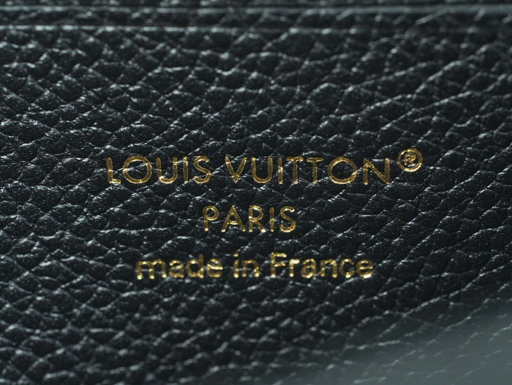 Louis Vuitton Nano Madeleine Monogram Empreinte Bag - Black, Pre-Owned