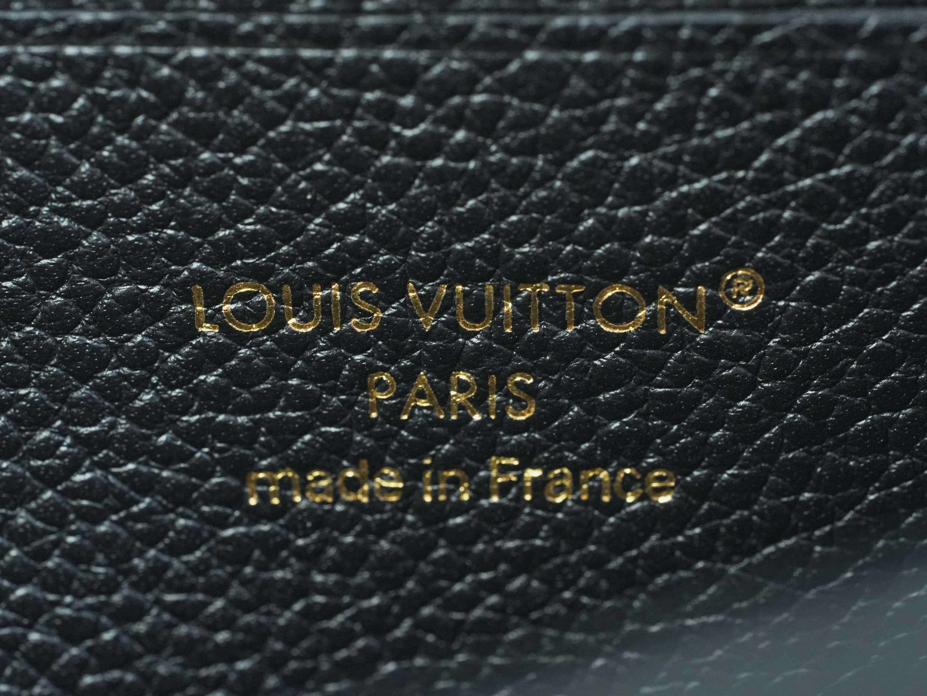 Louis Vuitton Nano Madeleine Monogram Empreinte Bag - Black, Pre-Owned