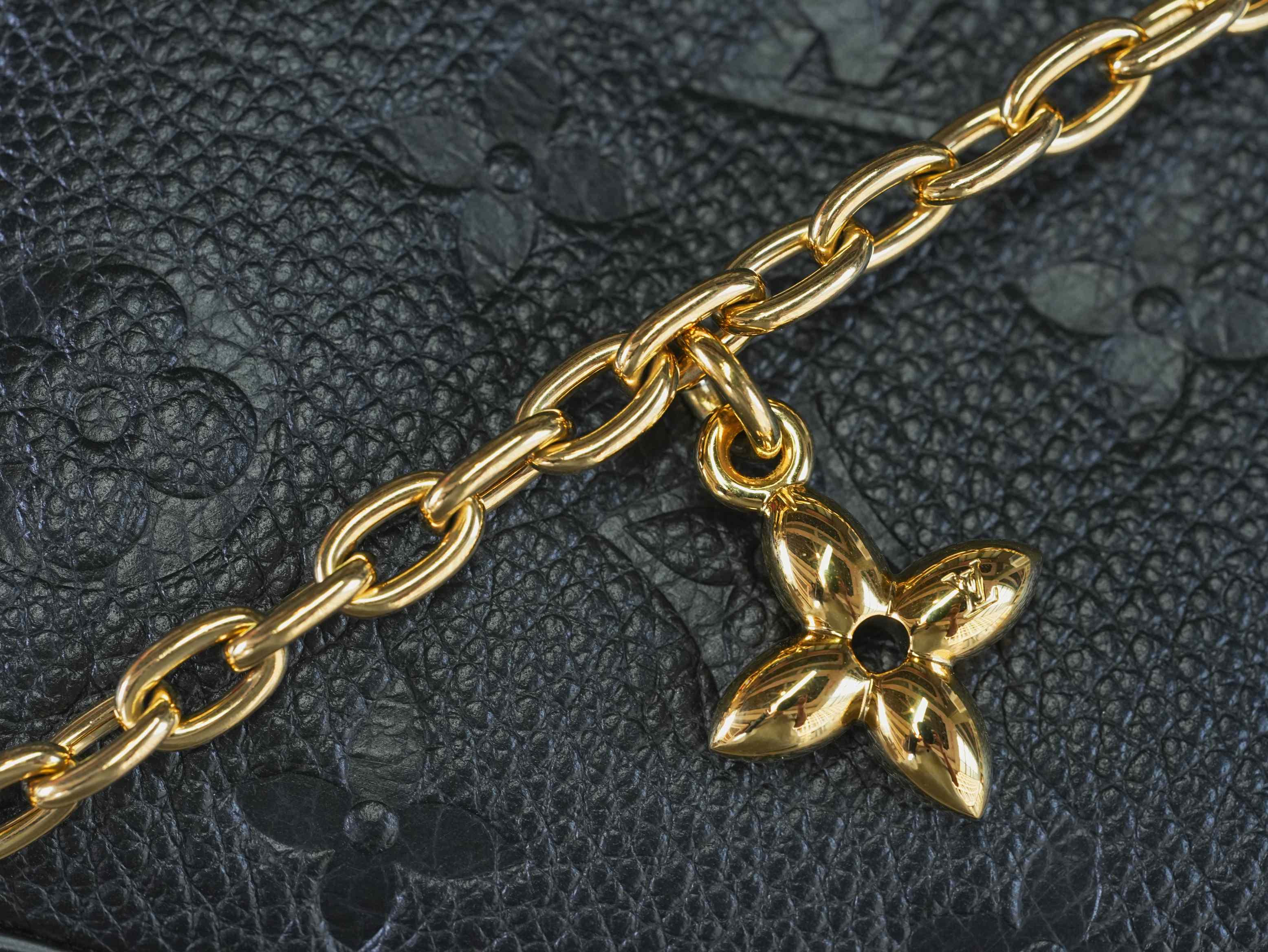 Louis Vuitton Nano Madeleine Monogram Empreinte Bag - Black, Pre-Owned