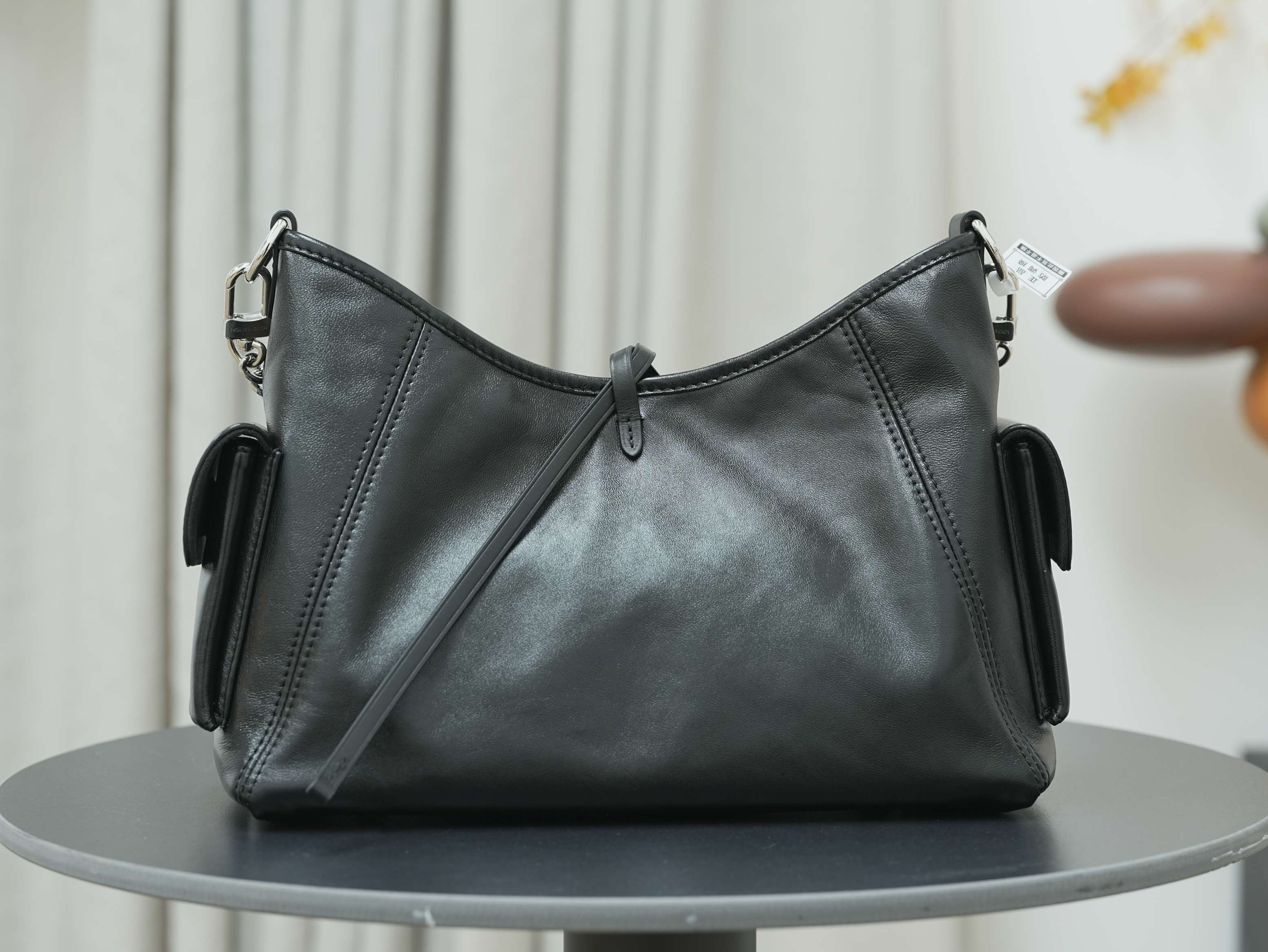 Louis Vuitton CarryAll Cargo Vibe PM Shoulder Bag - Black, Pre-Owned