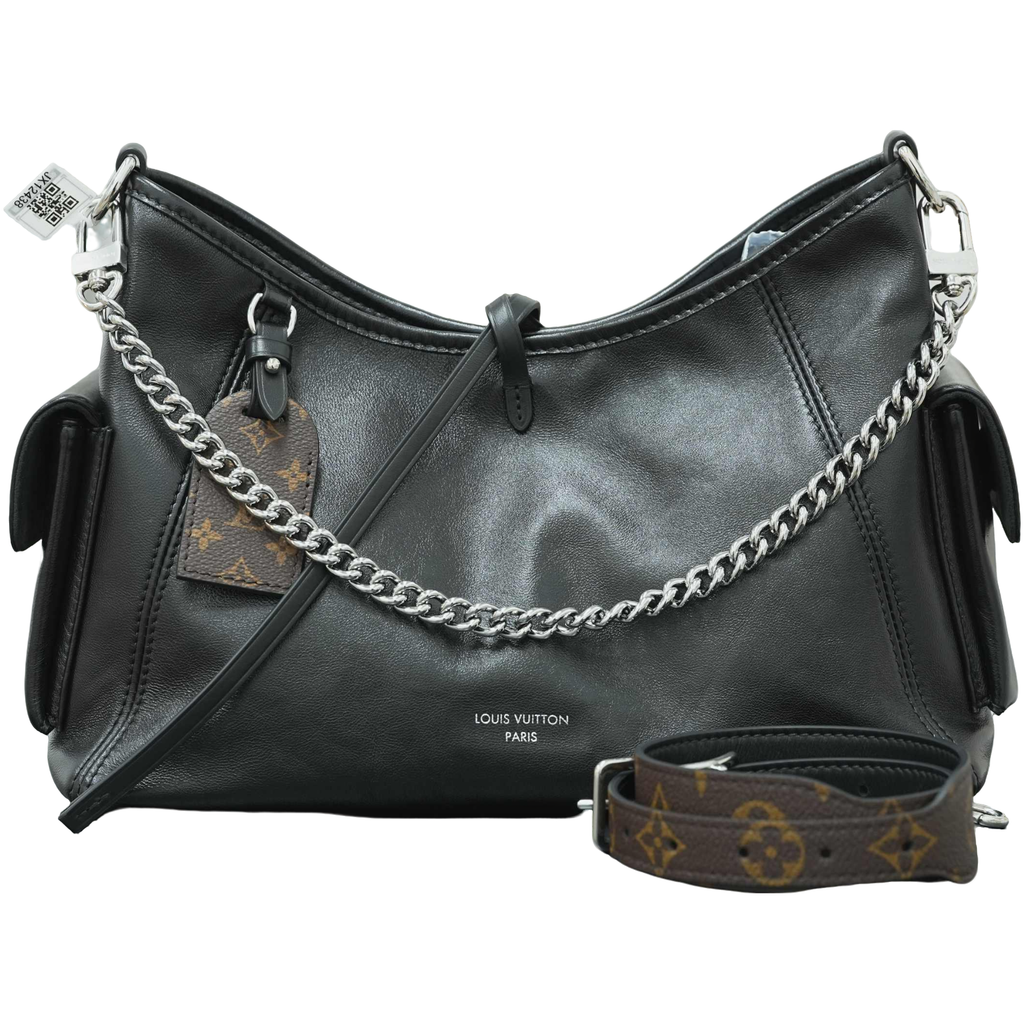 Louis Vuitton CarryAll Cargo Vibe PM Shoulder Bag - Black, Pre-Owned